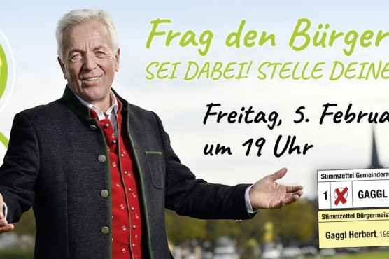 Frag den Bürgermeister