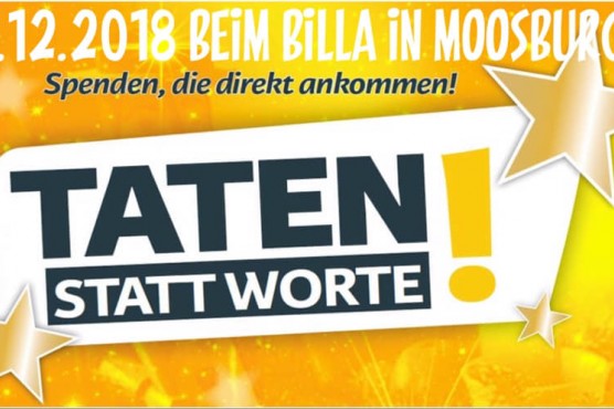 Taten statt Worte