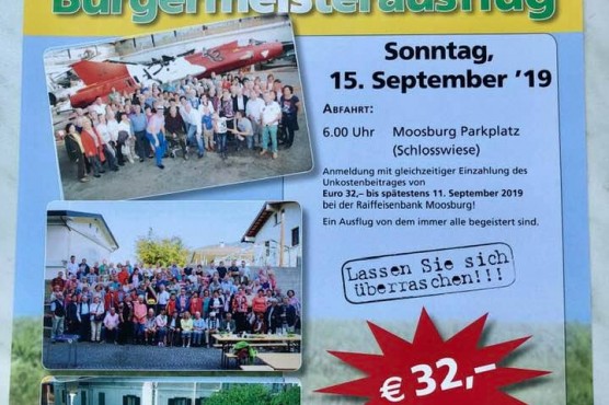 Bürgermeisterausflug 2019