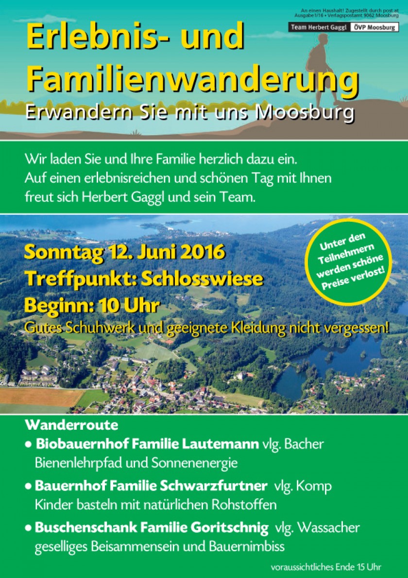 Erlebnis- und Familienwanderung